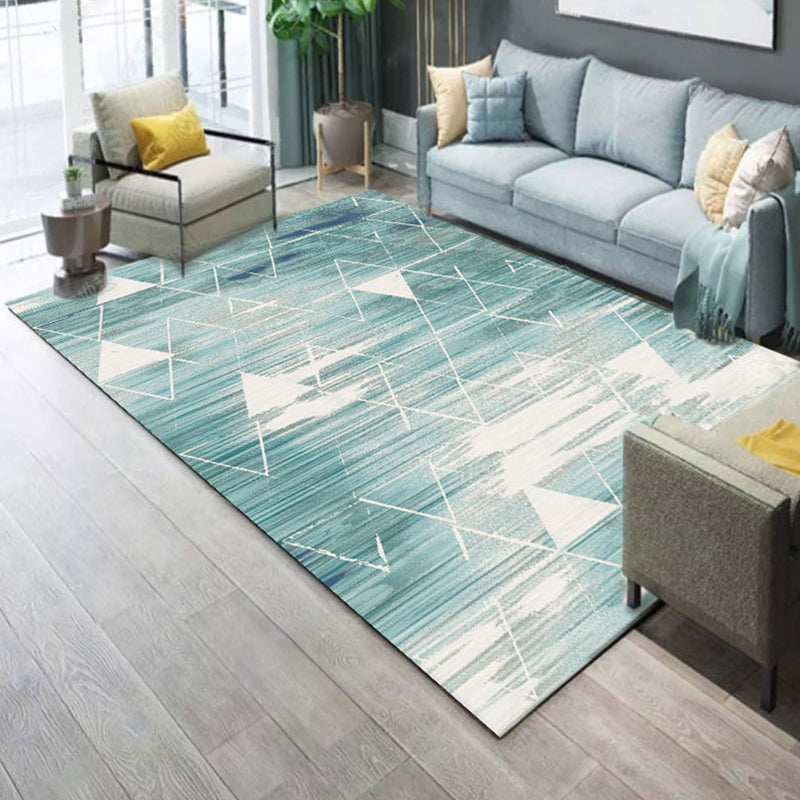 Novelty Geometric Rug Multi-Color Polyster Area Carpet Pet Friendly Stain-Resistant Indoor Rug for Living Room Clearhalo 'Area Rug' 'Rug' 2238642