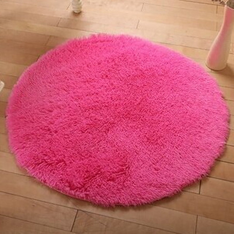 Simple Solid Color Rug Multi-Colored Shag Area Carpet Pet Friendly Machine Washable Indoor Rug for Bedroom Clearhalo 'Area Rug' 'Casual' 'Rugs' Rug' 2238722
