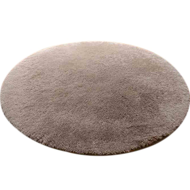 Modern Bedroom Rug Multi Colored Plain Area Carpet Fluffy Anti-Slip Backing Machine Washable Easy Care Rug Clearhalo 'Area Rug' 'Casual' 'Rugs' Rug' 2238759