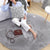 Multi Colored Bedroom Rug Casual Plain Indoor Rug Polyster Anti-Slip Backing Pet Friendly Carpet Grey Clearhalo 'Area Rug' 'Casual' 'Rugs' Rug' 2238767