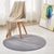 Simplicity Room Rug Multi Color Solid Color Area Carpet Synthetics Non-Slip Backing Easy Care Washable Indoor Rug Silver Gray Clearhalo 'Area Rug' 'Casual' 'Rugs' Rug' 2238786