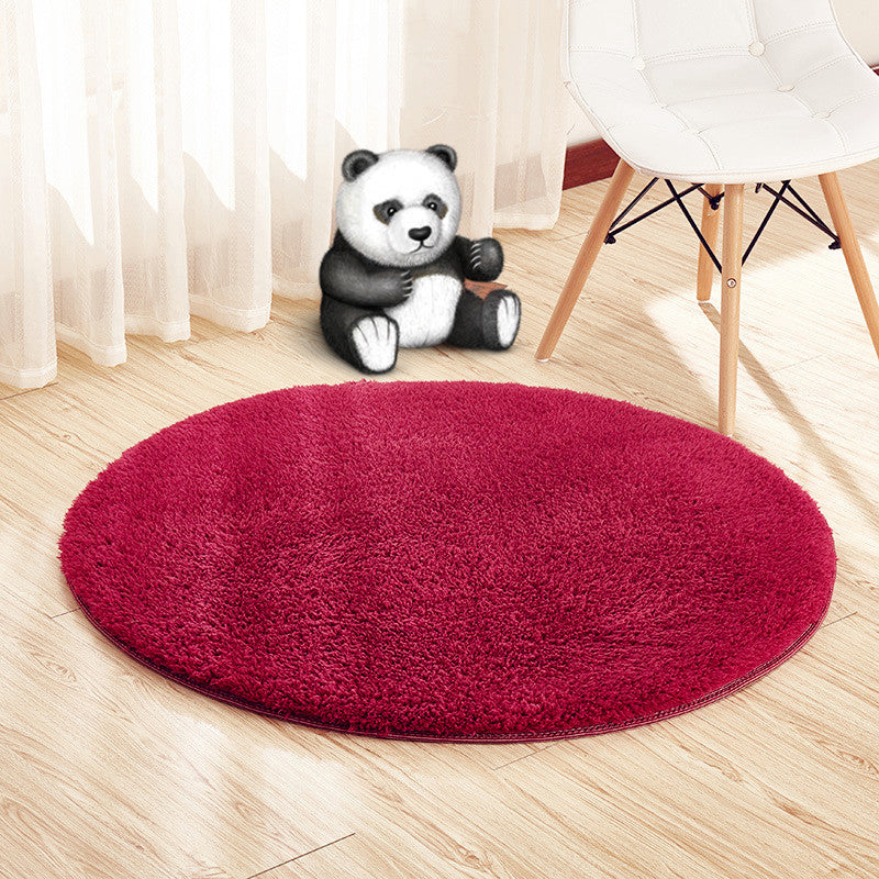 Relaxing Bedroom Rug Multi-Colored Solid Indoor Rug Polyster Non-Slip Backing Pet Friendly Carpet Clearhalo 'Area Rug' 'Casual' 'Rugs' Rug' 2238797