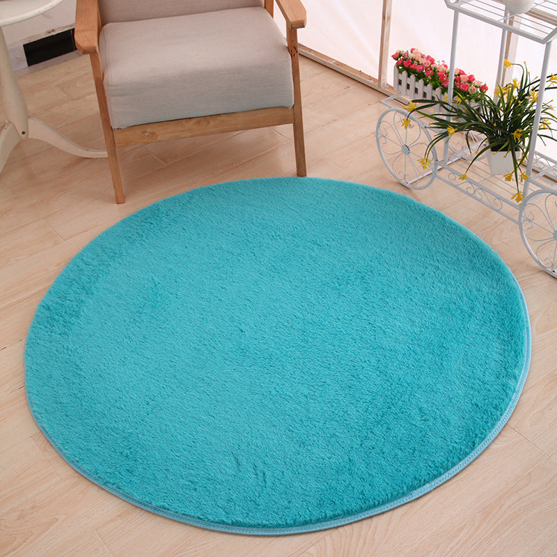 Multicolor Solid Color Rug Polypropylene Comfort Area Carpet Anti-Slip Backing Washable Easy Care Rug for Bedroom Clearhalo 'Area Rug' 'Casual' 'Rugs' Rug' 2238812
