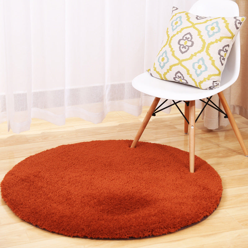 Calming Bedroom Rug Multi Color Solid Color Indoor Rug Polypropylene Non-Slip Pet Friendly Easy Care Carpet Coffee Clearhalo 'Area Rug' 'Casual' 'Rugs' Rug' 2238835