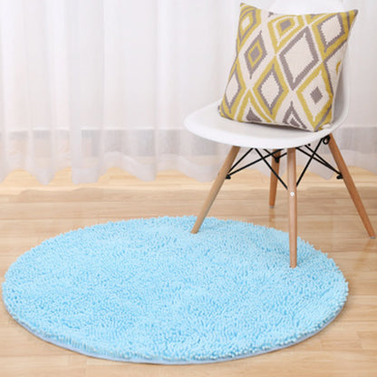 Relaxing Home Decoration Rug Multi-Color Solid Color Area Carpet Pet Friendly Anti-Slip Backing Indoor Rug Sky Blue Clearhalo 'Area Rug' 'Casual' 'Rugs' Rug' 2238849