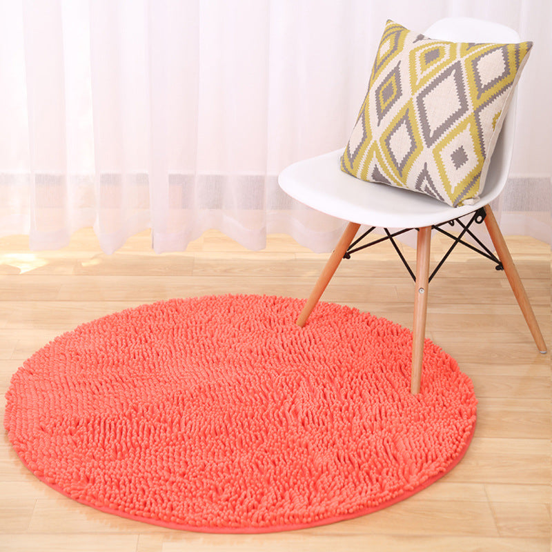 Relaxing Home Decoration Rug Multi-Color Solid Color Area Carpet Pet Friendly Anti-Slip Backing Indoor Rug Orange Red Clearhalo 'Area Rug' 'Casual' 'Rugs' Rug' 2238853