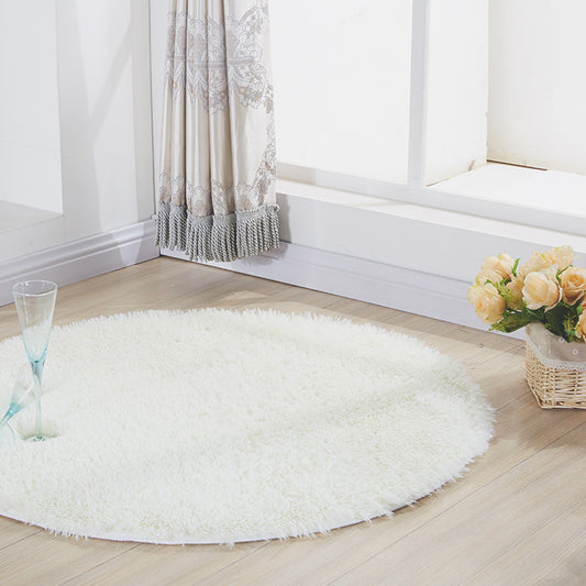 Multi Colored Comfort Rug Polypropylene Solid Color Carpet Non-Slip Backing Pet Friendly Washable Rug for Bedroom Clearhalo 'Area Rug' 'Casual' 'Rugs' Rug' 2238910