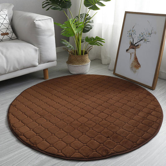 Casual Living Room Rug Multi-Colored Plaid Area Carpet Polypropylene Pet Friendly Washable Area Rug Coffee Clearhalo 'Area Rug' 'Casual' 'Rugs' Rug' 2238945