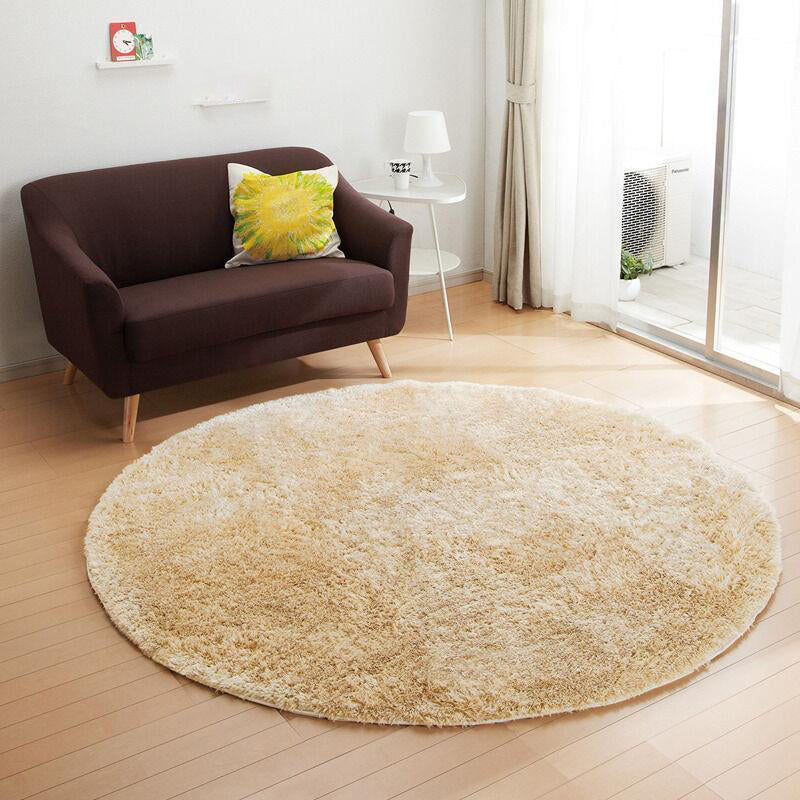 Multi-Color Home Decor Rug Simple Solid Color Area Carpet Synthetics Non-Slip Backing Easy Care Rug Light Beige Clearhalo 'Area Rug' 'Casual' 'Rugs' Rug' 2238953