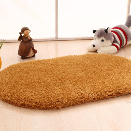 Simple Cute Rug Multi-Colored Solid Color Indoor Rug Anti-Slip Pet Friendly Easy Care Area Carpet for Home Clearhalo 'Area Rug' 'Casual' 'Rugs' Rug' 2238974