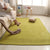 Simple Multi Color Plain Rug Polyster Relaxing Area Carpet Non-Slip Easy Care Washable Indoor Rug for Parlor Green Clearhalo 'Area Rug' 'Casual' 'Rugs' Rug' 2239014