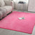 Simple Solid Rug Multi Color Polypropylene Area Carpet Non-Slip Backing Washable Easy Care Indoor Rug for Room Rose Red Clearhalo 'Area Rug' 'Casual' 'Rugs' Rug' 2239101