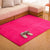 Simple Living Room Rug Multi Color Plain Area Rug Synthetics Anti-Slip Backing Pet Friendly Carpet Rose Red Clearhalo 'Area Rug' 'Casual' 'Rugs' Rug' 2239102