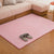 Simple Living Room Rug Multi Color Plain Area Rug Synthetics Anti-Slip Backing Pet Friendly Carpet Pink Clearhalo 'Area Rug' 'Casual' 'Rugs' Rug' 2239105