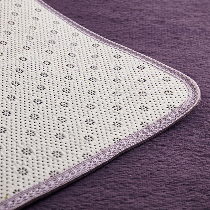 Calming Home Decor Rug Multi Color Solid Color Carpet Synthetics Anti-Slip Pet Friendly Stain-Resistant Indoor Rug Clearhalo 'Area Rug' 'Casual' 'Rugs' Rug' 2239116