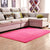 Simple Multi Color Plain Rug Cotton Comfort Area Carpet Non-Slip Backing Pet Friendly Rug for Bedroom Rose Red Clearhalo 'Area Rug' 'Casual' 'Rugs' Rug' 2239138