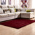 Simple Multi Color Plain Rug Cotton Comfort Area Carpet Non-Slip Backing Pet Friendly Rug for Bedroom Burgundy Clearhalo 'Area Rug' 'Casual' 'Rugs' Rug' 2239140