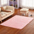Simple Multi Color Plain Rug Cotton Comfort Area Carpet Non-Slip Backing Pet Friendly Rug for Bedroom Pink Clearhalo 'Area Rug' 'Casual' 'Rugs' Rug' 2239151