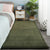 Contemporary Bedroom Rug Multi Color Solid Area Carpet Polyster Pet Friendly Anti-Slip Backing Rug Army Green Clearhalo 'Area Rug' 'Casual' 'Rugs' Rug' 2239234
