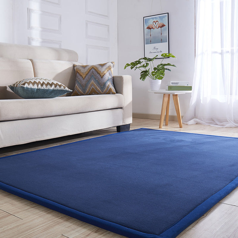Multi Color Comfort Rug Cotton Blend Plain Indoor Rug Pet Friendly Easy Care Washable Carpet for Room Clearhalo 'Area Rug' 'Casual' 'Rugs' Rug' 2239254