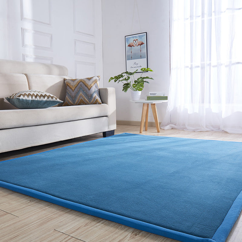 Multi Color Comfort Rug Cotton Blend Plain Indoor Rug Pet Friendly Easy Care Washable Carpet for Room Clearhalo 'Area Rug' 'Casual' 'Rugs' Rug' 2239255