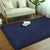 Casual Living Room Rug Multicolor Solid Color Area Carpet Easy Care Stain-Resistant Indoor Rug Dark Blue Clearhalo 'Area Rug' 'Casual' 'Rugs' Rug' 2239318