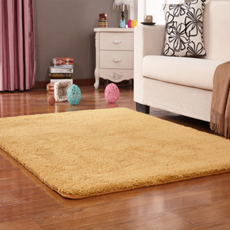 Casual Plain Rug Multi Colored Polypropylene Area Carpet Non-Slip Backing Washable Easy Care Rug for Room Clearhalo 'Area Rug' 'Casual' 'Rugs' Rug' 2239344
