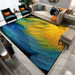 Multicolor Living Room Rug Unique Animal Print Rug Polypropylene Pet Friendly Washable Area Carpet Yellow Clearhalo 'Area Rug' 'Rug' 2239427