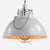Antique Conical Shade Ceiling Light Single Iron Hanging Pendant Light for Restaurant White Clearhalo 'Art Deco Pendants' 'Black' 'Cast Iron' 'Ceiling Lights' 'Ceramic' 'Crystal' 'Industrial Pendants' 'Industrial' 'Metal' 'Middle Century Pendants' 'Pendant Lights' 'Pendants' 'Rustic Pendants' 'Tiffany' Lighting' 2241584