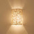 Rattan Half Cylinder Wall Lamp Nordic Style Single Wall Light Fixture for Corridor Wood Clearhalo 'Wall Lamps & Sconces' 'Wall Lights' Lighting' 2241634