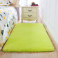 Casual Room Rug Multi-Color Solid Color Area Carpet Cotton Non-Slip Backing Washable Easy Care Rug Fluorescent Green Clearhalo 'Area Rug' 'Casual' 'Modern' 'Rugs' Rug' 2241724