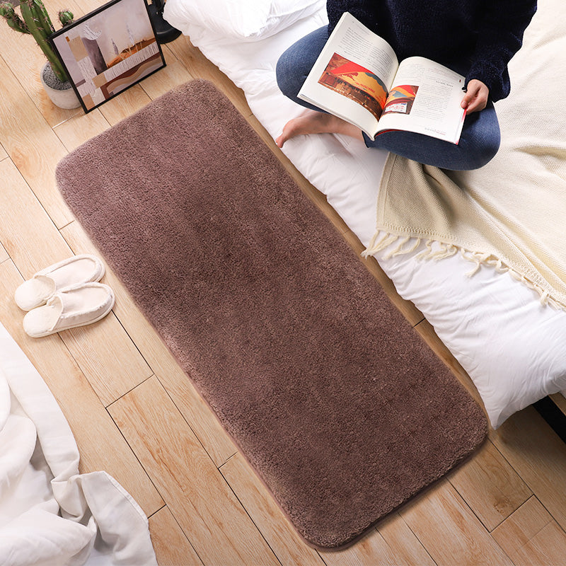 Simple Multi Color Plain Rug Blended Casual Area Rug Easy Care Washable Pet Friendly Carpet for Room Clearhalo 'Area Rug' 'Casual' 'Rugs' Rug' 2241767