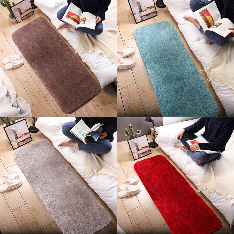 Simple Multi Color Plain Rug Blended Casual Area Rug Easy Care Washable Pet Friendly Carpet for Room Clearhalo 'Area Rug' 'Casual' 'Rugs' Rug' 2241770