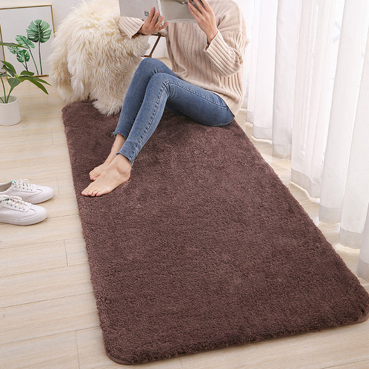 Multi-Color Modern Rug Blended Solid Color Area Carpet Non-Slip Backing Easy Care Indoor Rug for Bedroom Clearhalo 'Area Rug' 'Casual' 'Rugs' Rug' 2241785