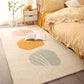 Cute Colorblock Rug Multi Color Synthetics Indoor Rug Non-Slip Backing Pet Friendly Carpet for Room Decor Beige Clearhalo 'Area Rug' 'Rug' 2241824