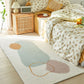 Cute Colorblock Rug Multi Color Synthetics Indoor Rug Non-Slip Backing Pet Friendly Carpet for Room Decor White Clearhalo 'Area Rug' 'Rug' 2241831
