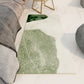 Multi-Colored Designer Rug Polyster Color Block Carpet Non-Slip Backing Easy Care Indoor Rug for Bedroom Turquoise Clearhalo 'Area Rug' 'Rug' 2241847