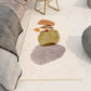 Multi-Colored Designer Rug Polyster Color Block Carpet Non-Slip Backing Easy Care Indoor Rug for Bedroom Grey Clearhalo 'Area Rug' 'Rug' 2241858