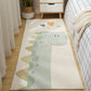 Simple Animal Print Rug Multi Colored Cute Indoor Rug Synthetics Anti-Slip Backing Stain-Resistant Carpet for Room Green Clearhalo 'Area Rug' 'Rug' 2241864