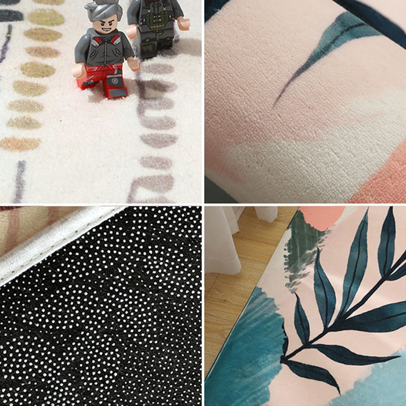 Nordic Home Decoration Rug Multi Color Country Print Carpet Anti-Slip Backing Easy Care Rug Clearhalo 'Area Rug' 'Modern' 'Rugs' Rug' 2241872