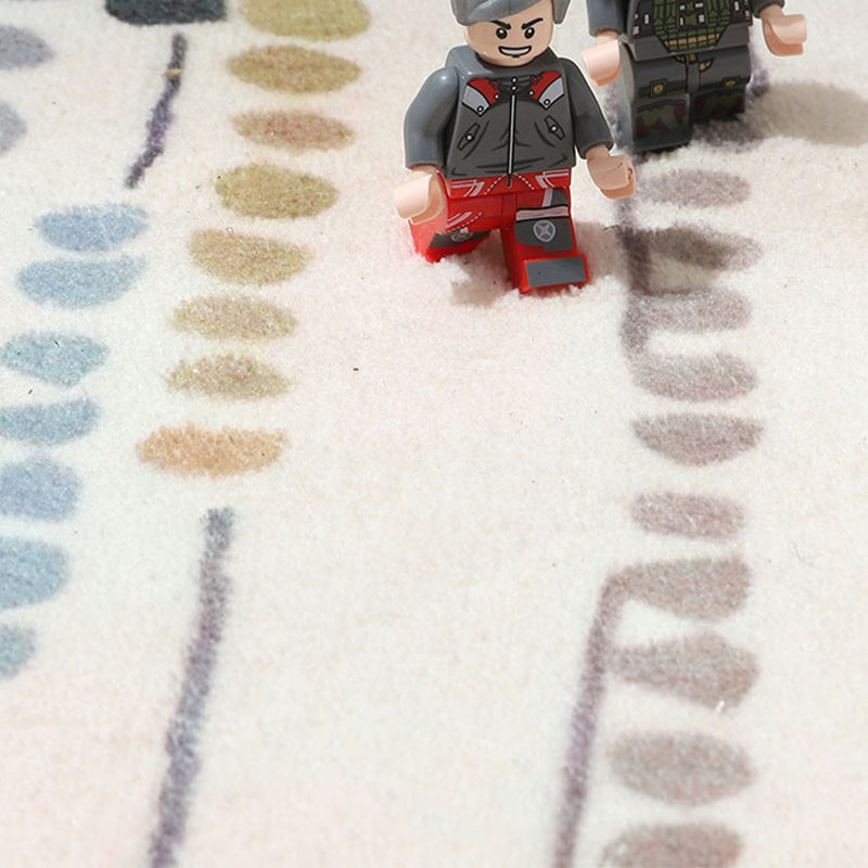 Nordic Home Decoration Rug Multi Color Country Print Carpet Anti-Slip Backing Easy Care Rug Clearhalo 'Area Rug' 'Modern' 'Rugs' Rug' 2241874