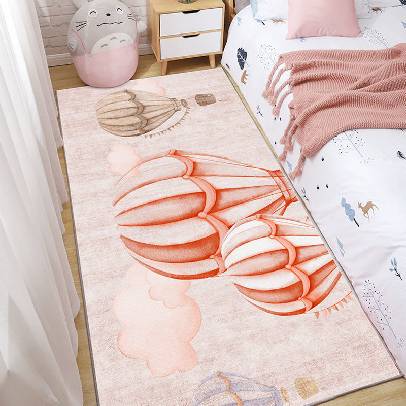 Multi-Color Simple Rug Polypropylene Cartoon Pattern Carpet Anti-Slip Backing Pet Friendly Indoor Rug for Kids Clearhalo 'Area Rug' 'Rug' 2241969