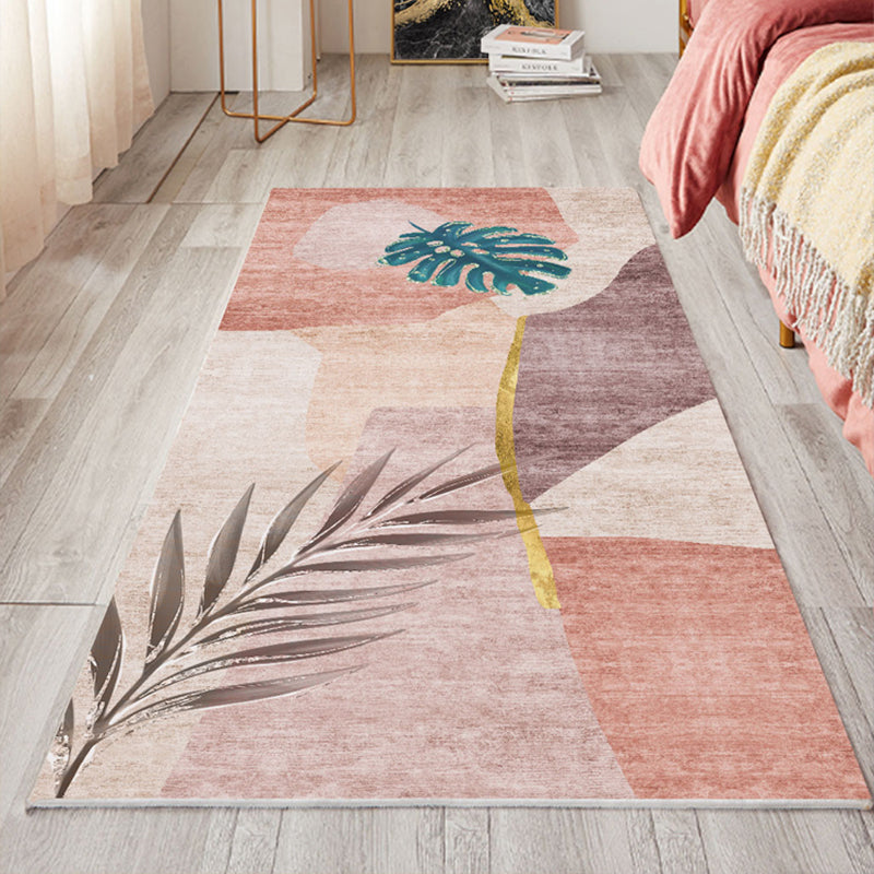 Western Home Decor Rug Multi Colored Colorblock Area Carpet Polypropylene Anti-Slip Machine Washable Rug Clearhalo 'Area Rug' 'Rug' 2241984