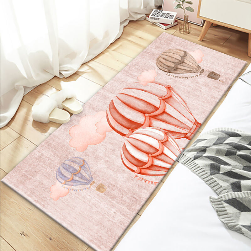 Multicolor Cartoon Print Rug Polyster Lovely Carpet Non-Slip Backing Easy Care Washable Area Rug for Decoration Clearhalo 'Area Rug' 'Rug' 2242011