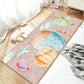 Multicolor Cartoon Print Rug Polyster Lovely Carpet Non-Slip Backing Easy Care Washable Area Rug for Decoration Clearhalo 'Area Rug' 'Rug' 2242012