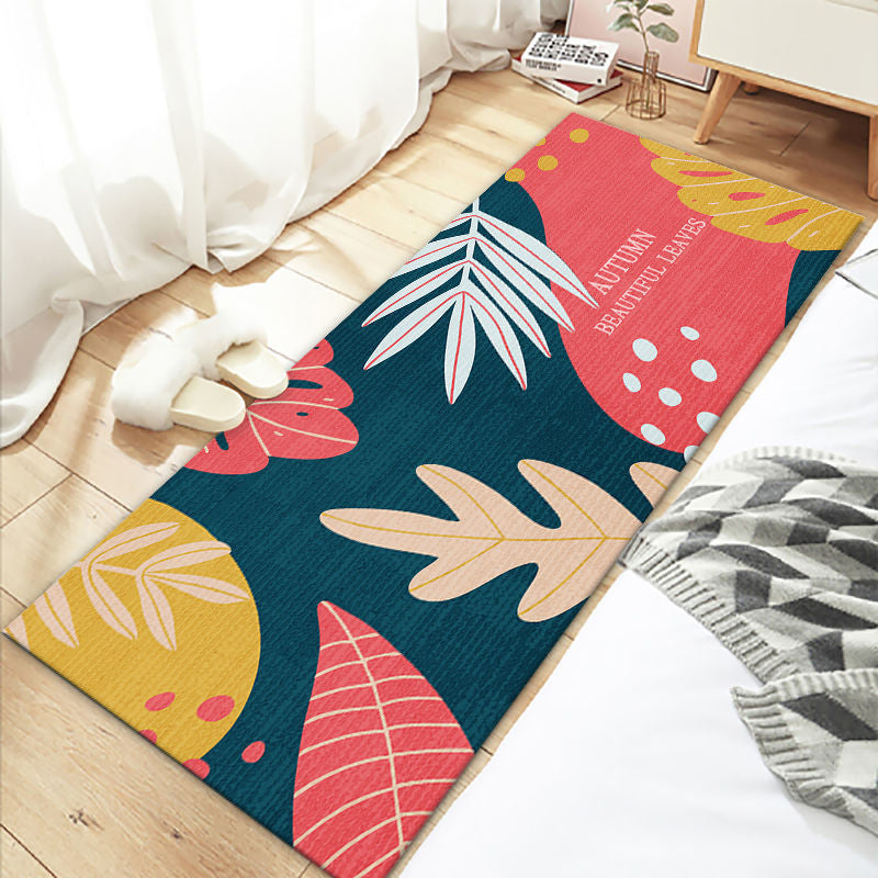 Multicolor Cartoon Print Rug Polyster Lovely Carpet Non-Slip Backing Easy Care Washable Area Rug for Decoration Clearhalo 'Area Rug' 'Rug' 2242015