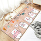 Multicolor Cartoon Print Rug Polyster Lovely Carpet Non-Slip Backing Easy Care Washable Area Rug for Decoration Clearhalo 'Area Rug' 'Rug' 2242016
