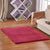 Modern Living Room Rug Multicolor Plain Area Rug Synthetic Non-Slip Pet Friendly Easy Care Carpet Burgundy Clearhalo 'Area Rug' 'Casual' 'Rugs' Rug' 2242064