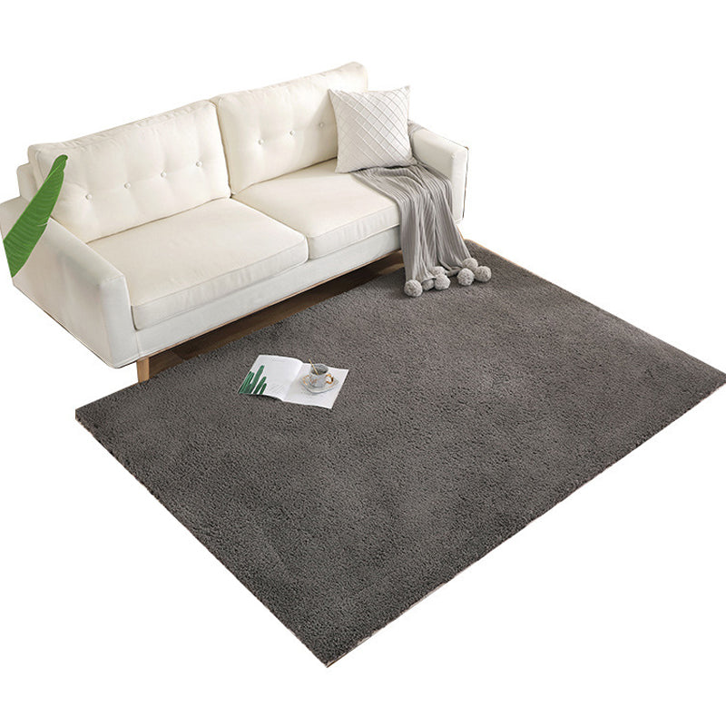 Multi-Colored Plain Rug Polypropylene Calming Area Rug Easy Care Pet Friendly Non-Slip Carpet for Room Clearhalo 'Area Rug' 'Casual' 'Rugs' Rug' 2242069
