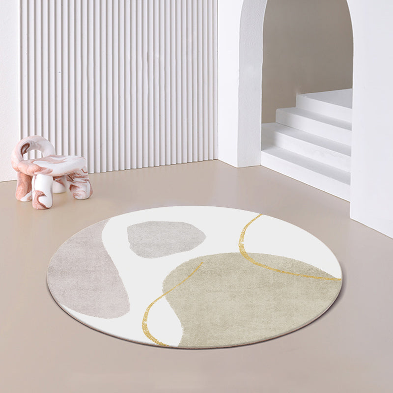 Luxury Living Room Rug Multi Colored Color Block Area Carpet ...